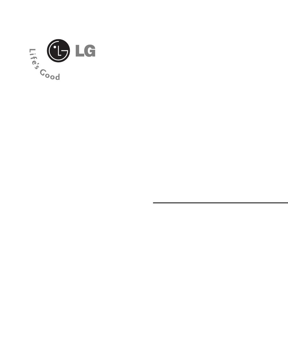 LG LG300G User Manual | 26 pages