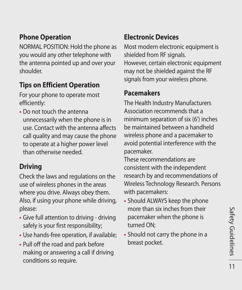 LG TE365 User Manual | Page 15 / 107