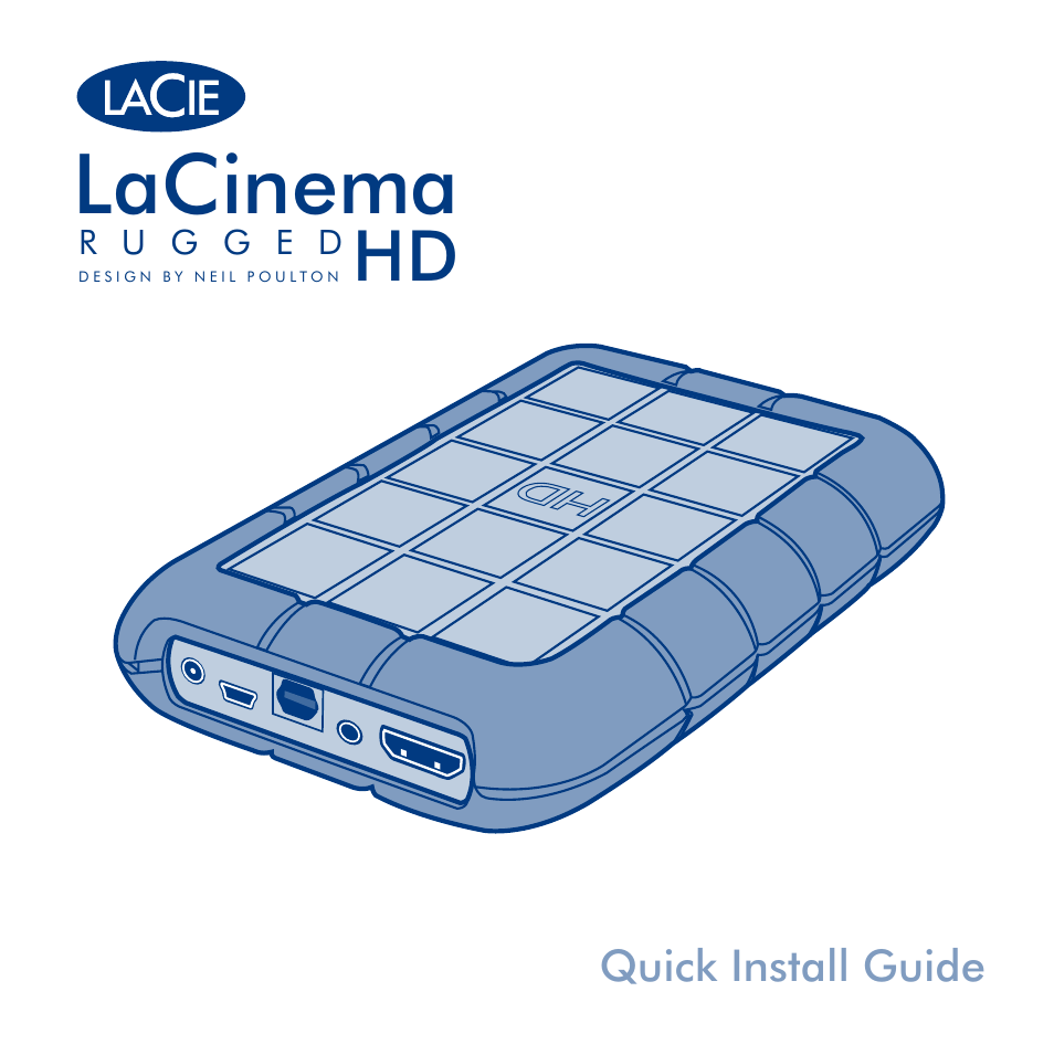 LaCie LaCinema Rugged HD User Manual | 24 pages