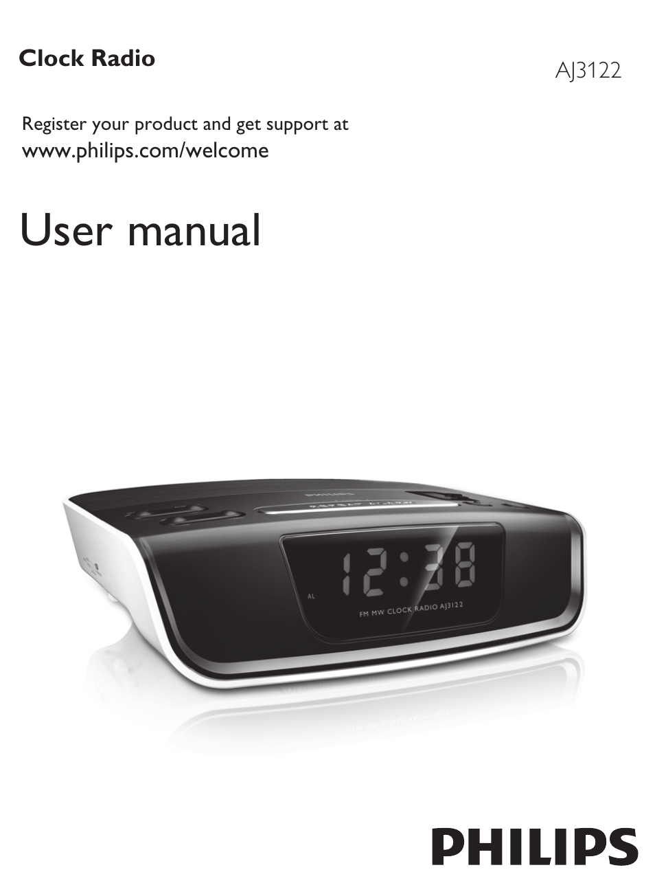 Philips AJ3122/61 User Manual | 11 pages