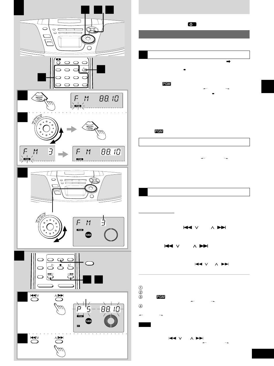 Panasonic RX-ES20 User Manual | Page 9 / 20