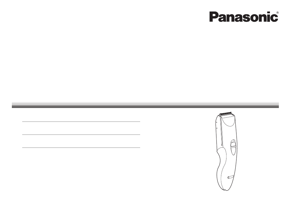 Panasonic ERCA35 User Manual | 20 pages