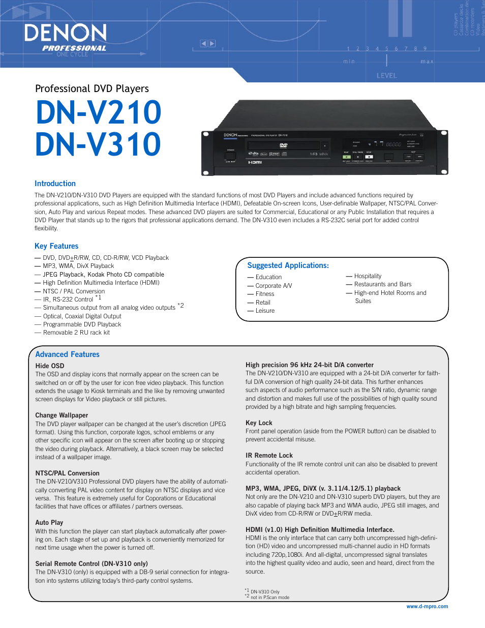National Instruments DN-V210 User Manual | 2 pages