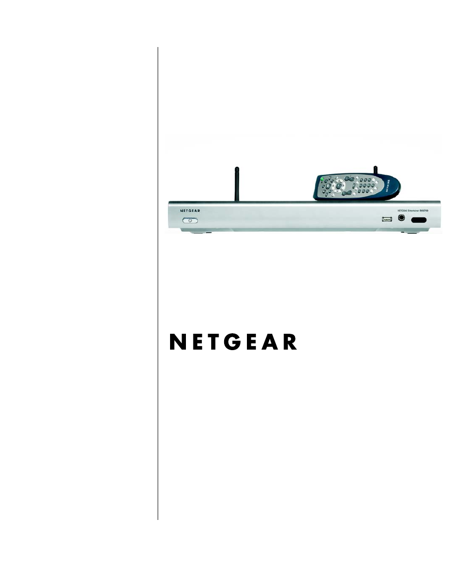 NETGEAR Digital Entertainer EVA700 User Manual | 62 pages