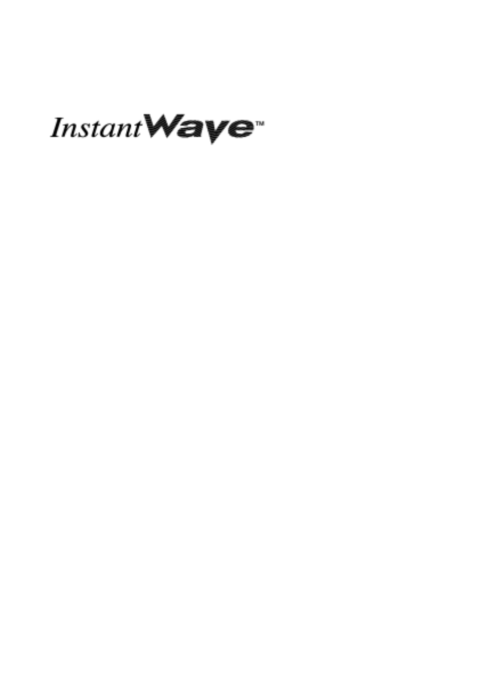 NDC comm Instant Wave User Manual | 33 pages
