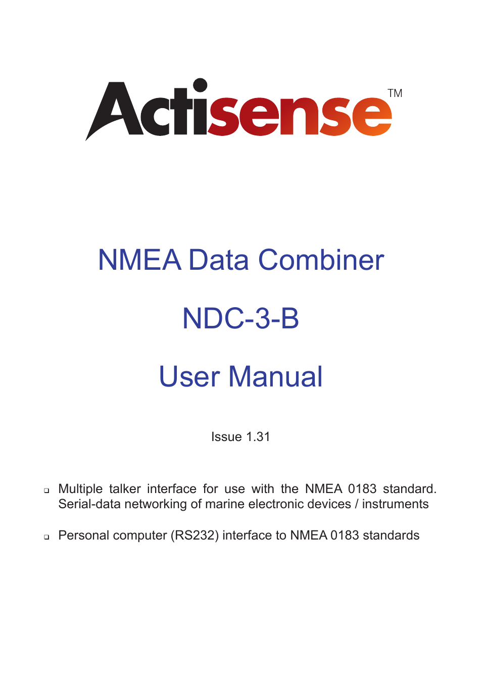NDC comm NDC-3 User Manual | 12 pages