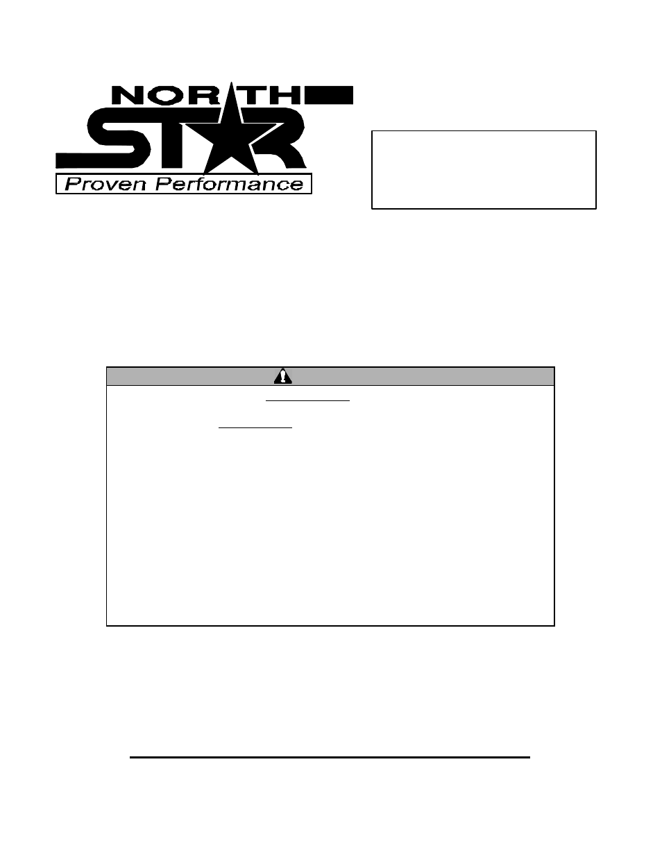 North Star MTBSL User Manual | 35 pages