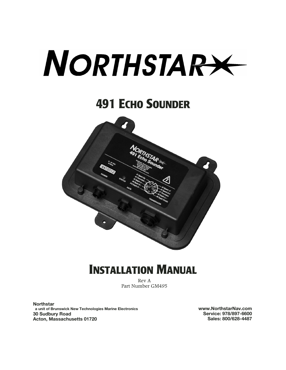 NorthStar Navigation 491 User Manual | 38 pages
