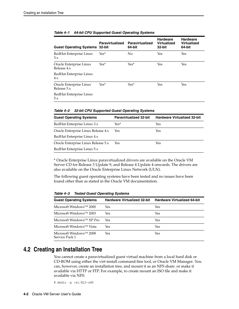 2 creating an installation tree, Creating an installation tree | Oracle Audio Technologies E10898-02 User Manual | Page 26 / 112