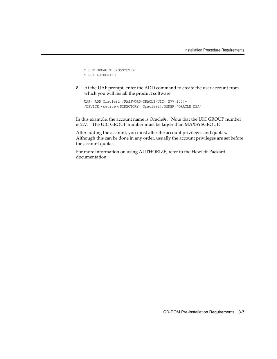 Oracle Audio Technologies ORACLE9I B10508-01 User Manual | Page 51 / 186