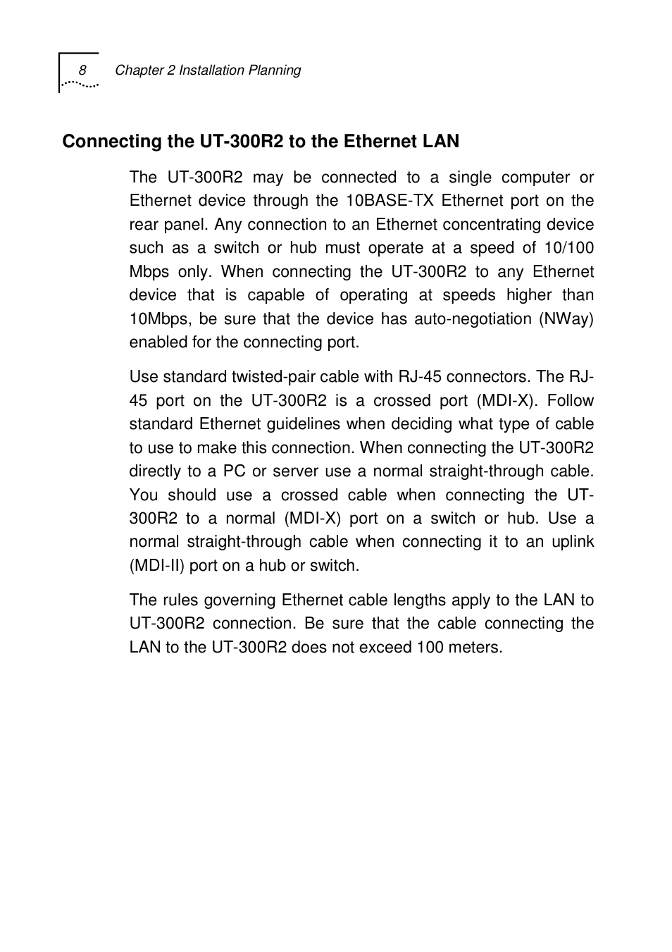 UTStarcom UT-300R2 User Manual | Page 12 / 85