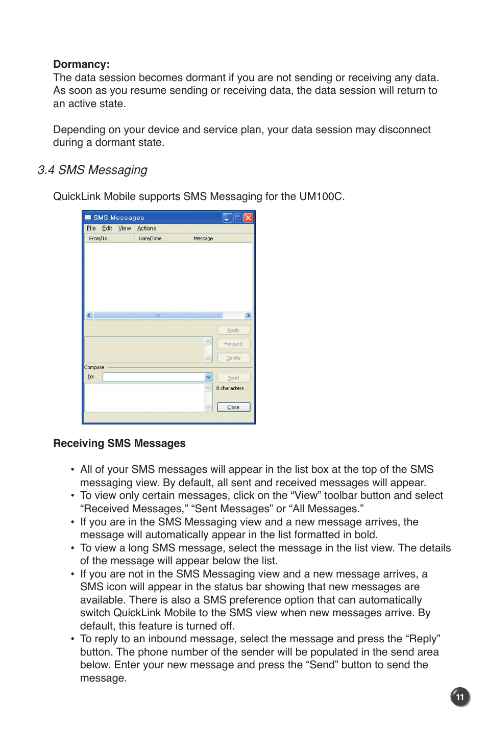 UTStarcom UM100C User Manual | Page 13 / 38