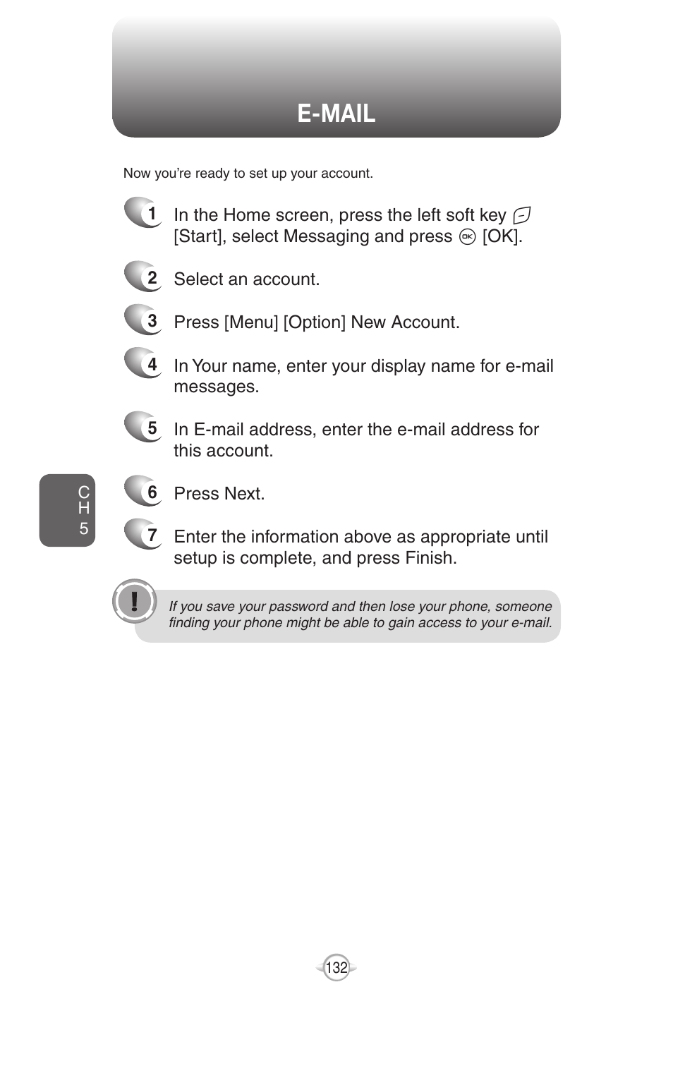 Settings, E-mail | UTStarcom PN-820 User Manual | Page 134 / 282