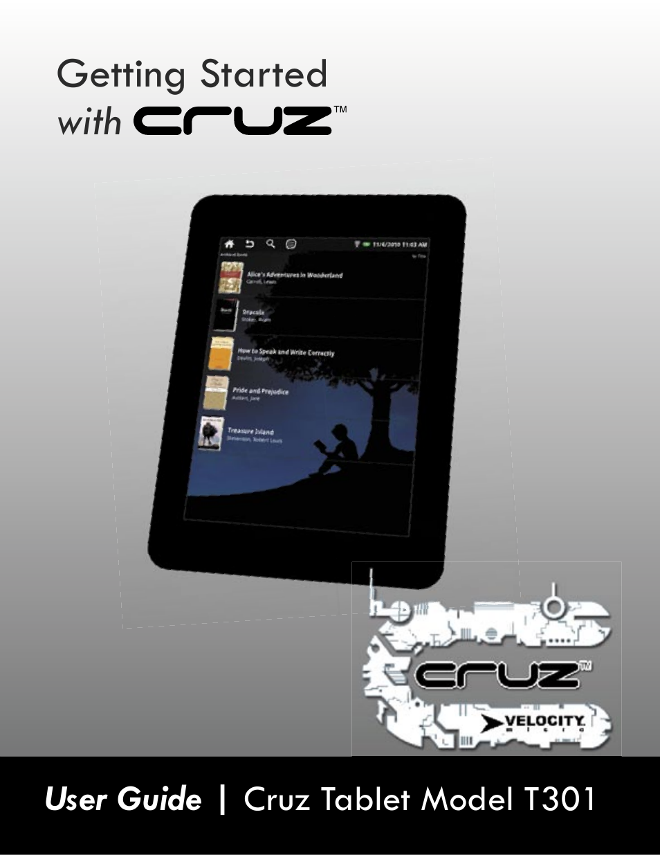 Velocity Micro CRUZ T301 User Manual | 27 pages