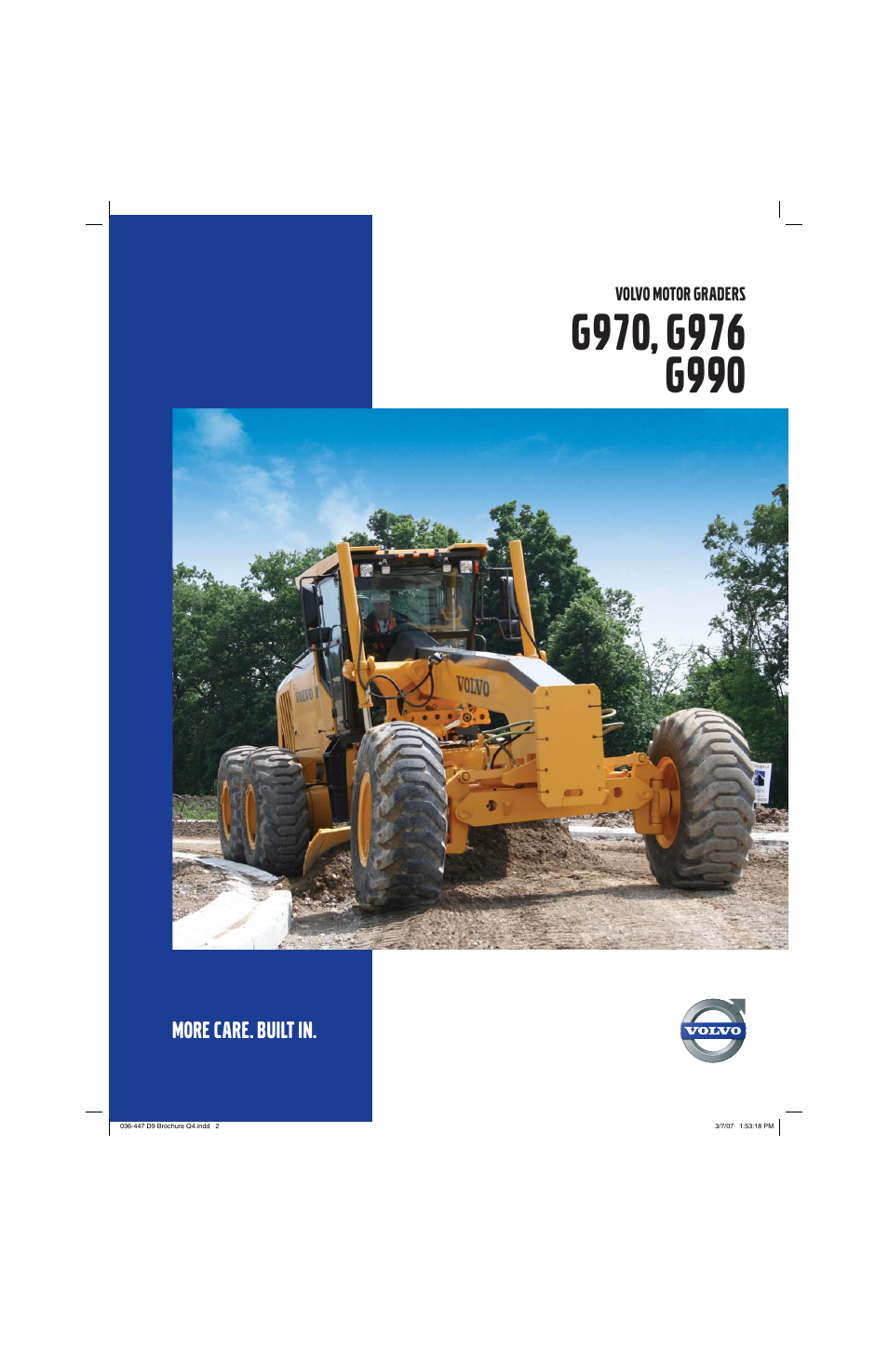 Volvo G970 User Manual | 24 pages