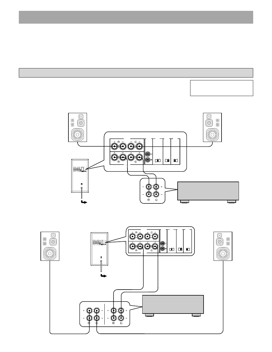 Connections | Yamaha YST-SW160/90 User Manual | Page 4 / 12