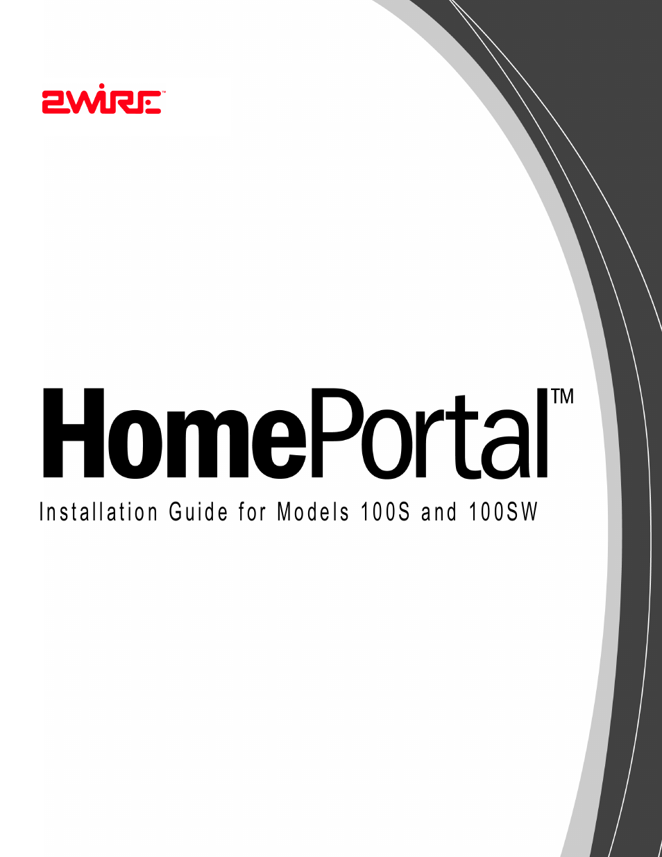 2Wire HOME PORTAL 100S User Manual | 55 pages
