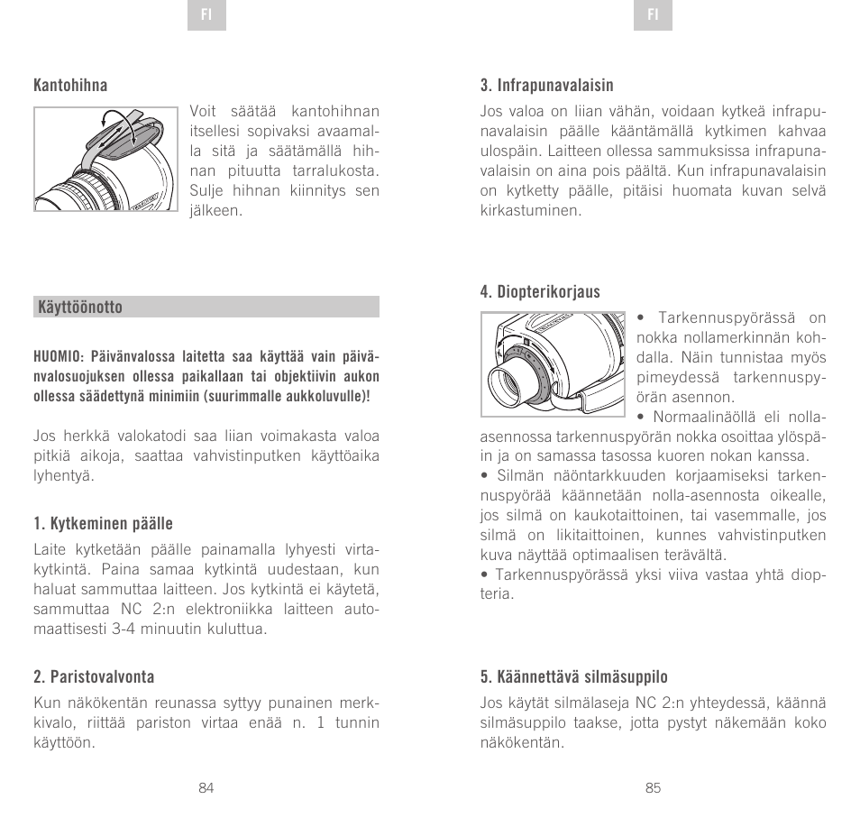 Swarovski Optik NC	2 User Manual | Page 43 / 61