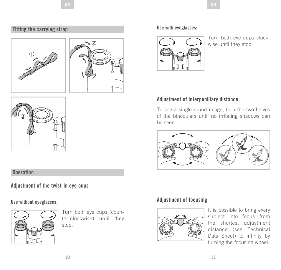 Swarovski Optik CL Pocket User Manual | Page 6 / 41