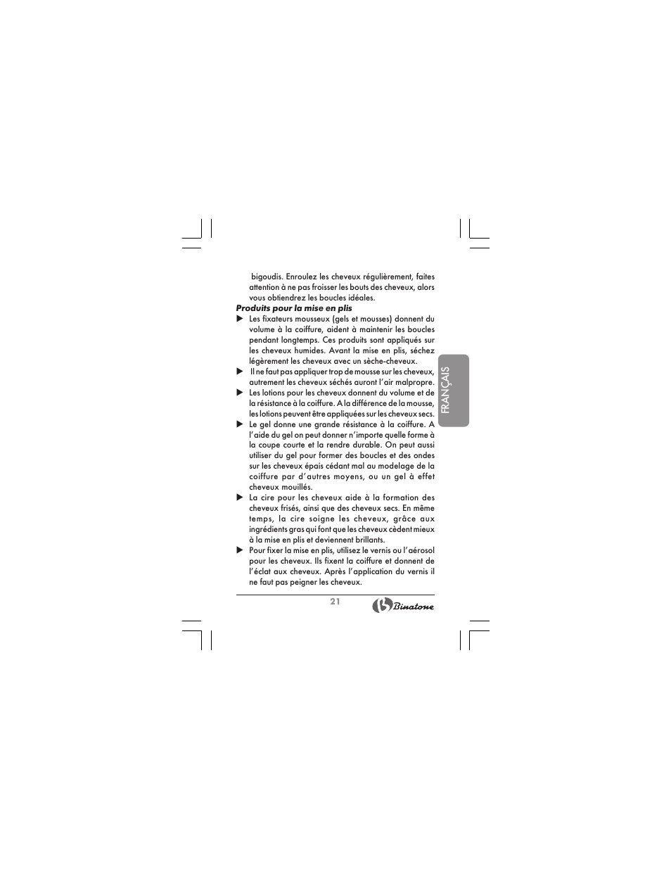 Binatone HR-09 User Manual | Page 21 / 48