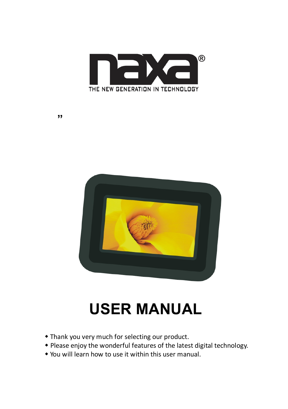 Naxa NF-519 User Manual | 17 pages