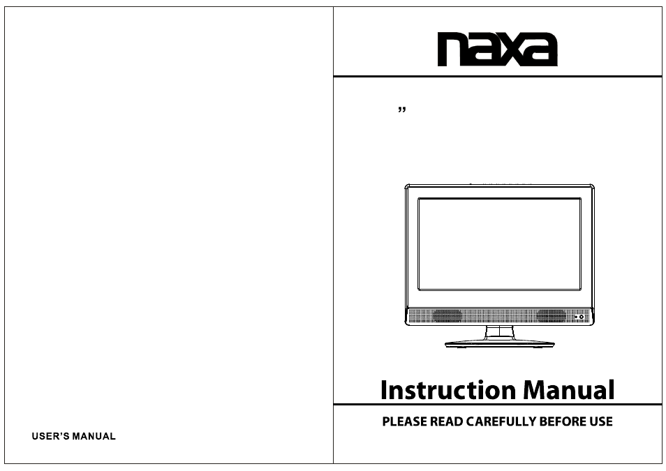 Naxa NT-1307 User Manual | 15 pages