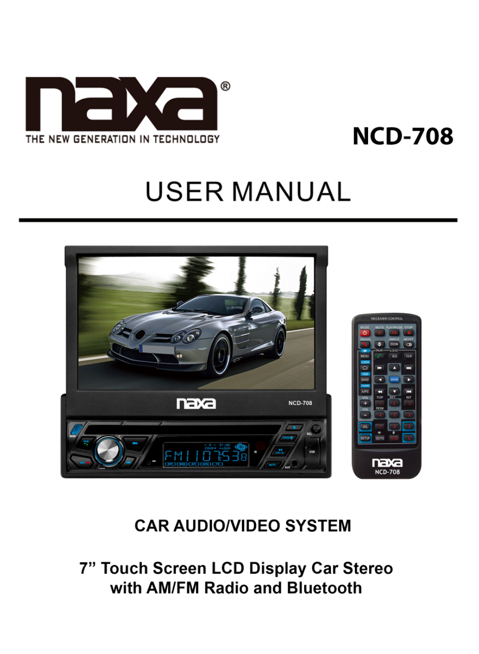 Naxa NCD-708 User Manual | 41 pages