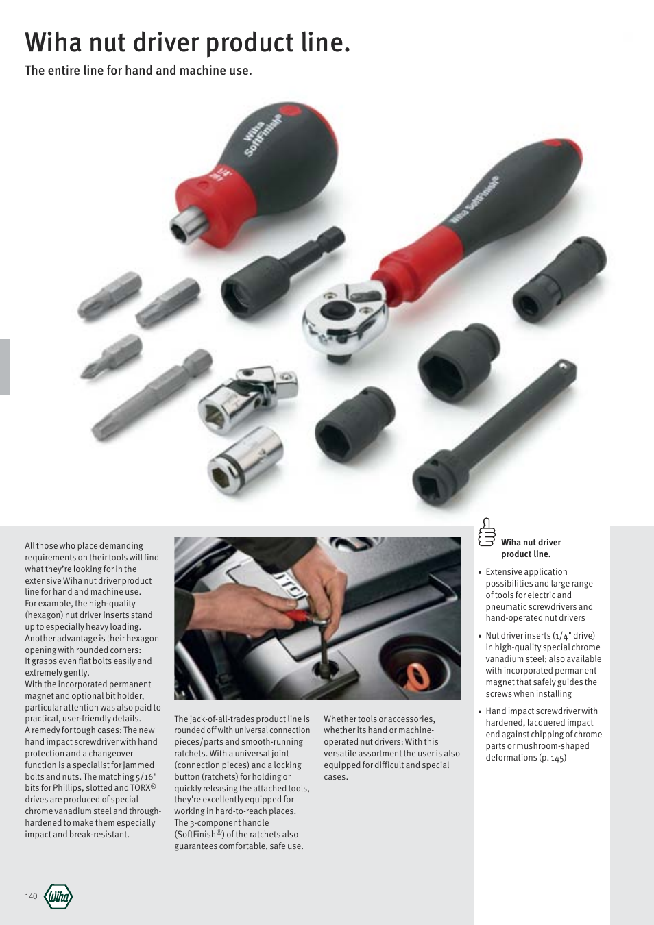 Wiha Tools Power nut driver product line User Manual | 1 page