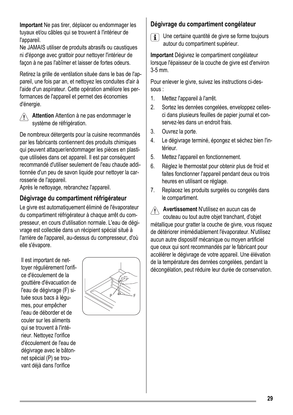 ZANKER KBU 12401 DK User Manual | Page 29 / 48