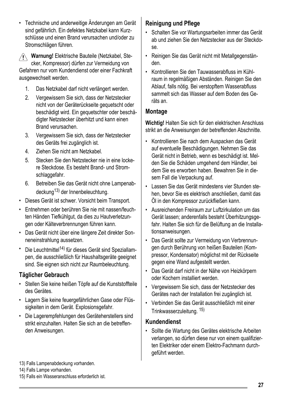 ZANKER ZKK 9008 User Manual | Page 27 / 36