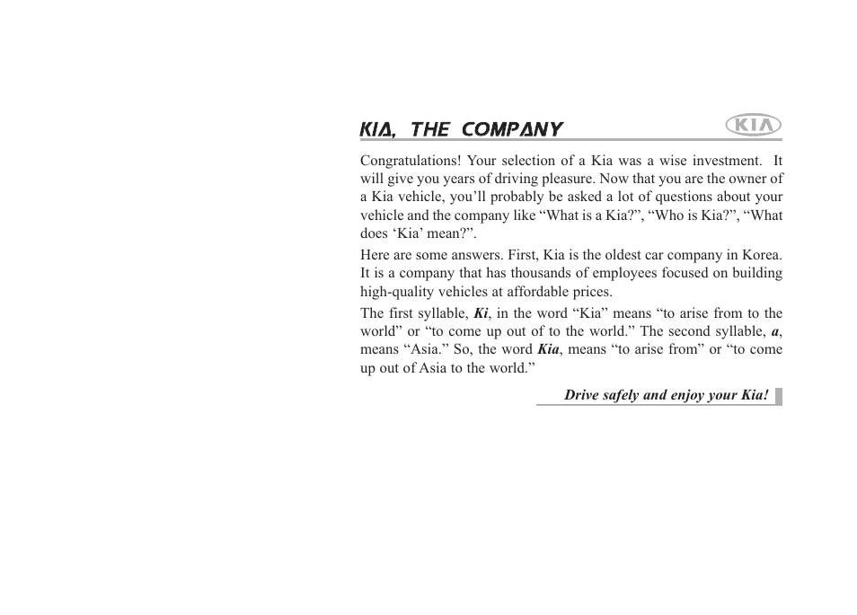 KIA Sedona 2010 User Manual | 360 pages