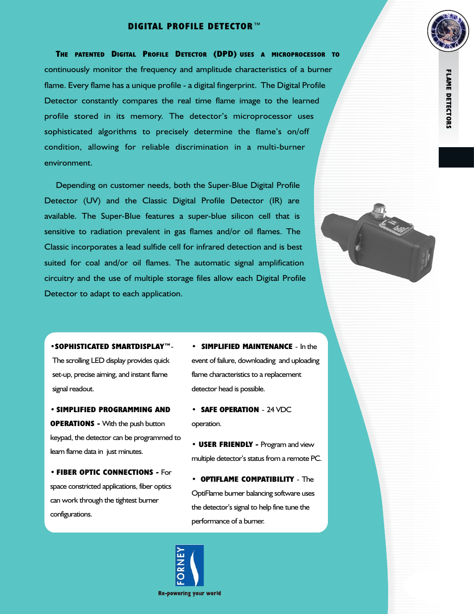 Forney Digital Profile Detector (DPD) User Manual | 2 pages