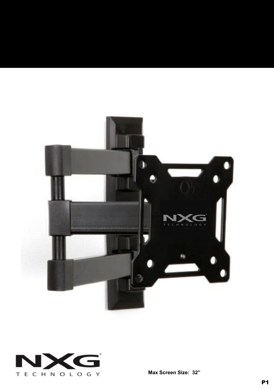 NXG Technology NX-MOUNT-ART-S User Manual | 10 pages