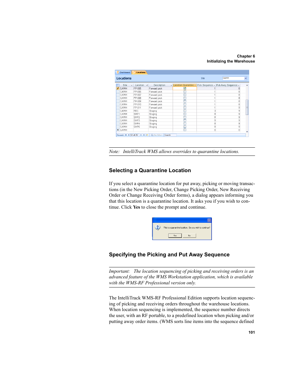 IntelliTrack WMS – Warehouse Management System User Manual | Page 127 / 466