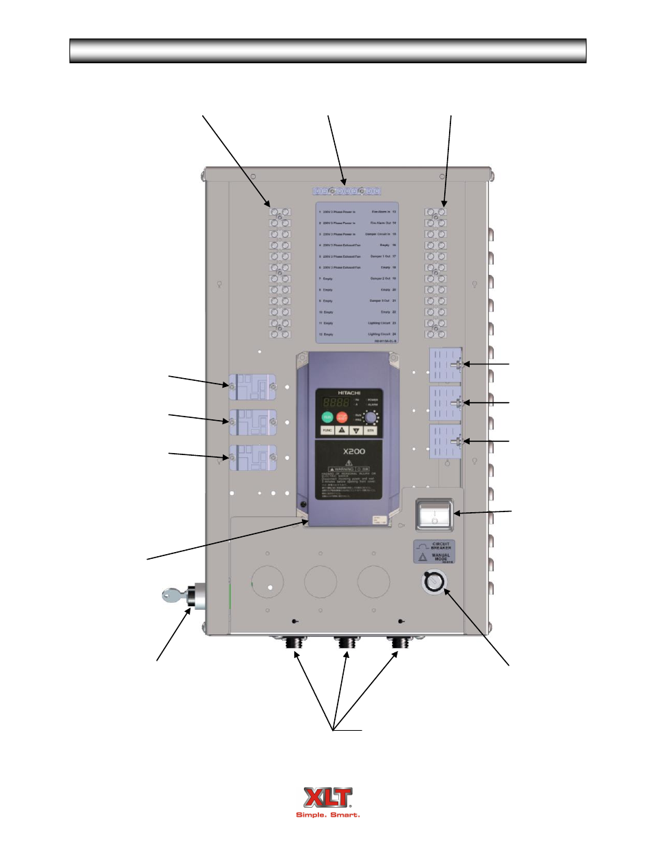 Avi hood electrical description, Vfd control box - standard | XLT XD-9005A User Manual | Page 39 / 100