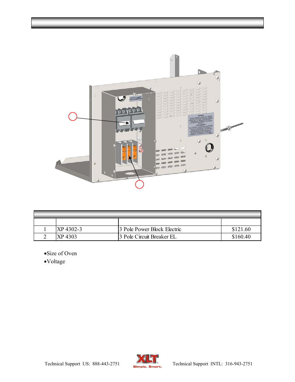Oven parts-standard control box | XLT XD-9007A (ELEC Oven Version – C, AVI Hood Version – C) User Manual | Page 38 / 64