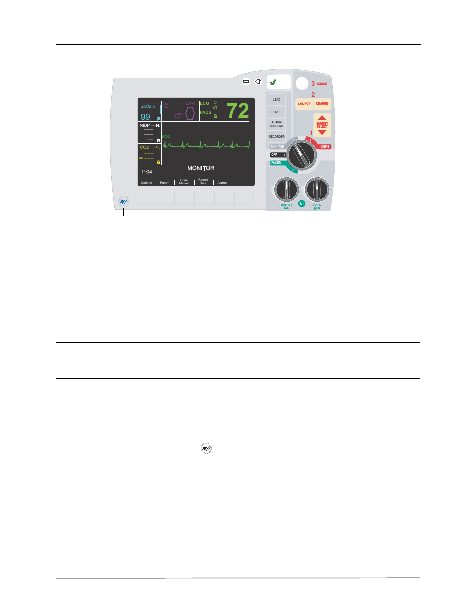 Taking stat measurements, Taking measurements, Starting stat measurements | Aborting stat measurements, Press the nibp button | ZOLL R Series Monitor Defibrillator Rev A NIBP User Manual | Page 19 / 28