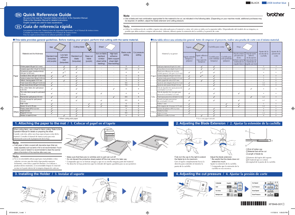 Brother CM100DM User Manual | 2 pages