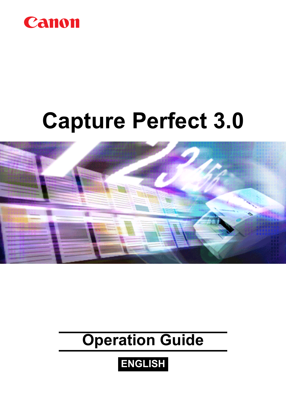 Canon imageFORMULA DR-2020U Universal Workgroup Scanner User Manual | 73 pages