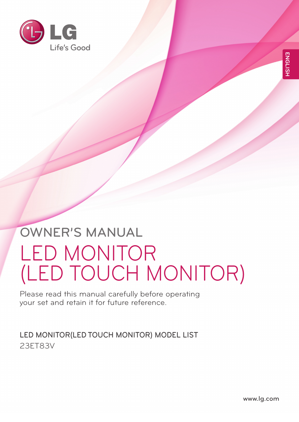 LG 27EA83R-D User Manual | 26 pages