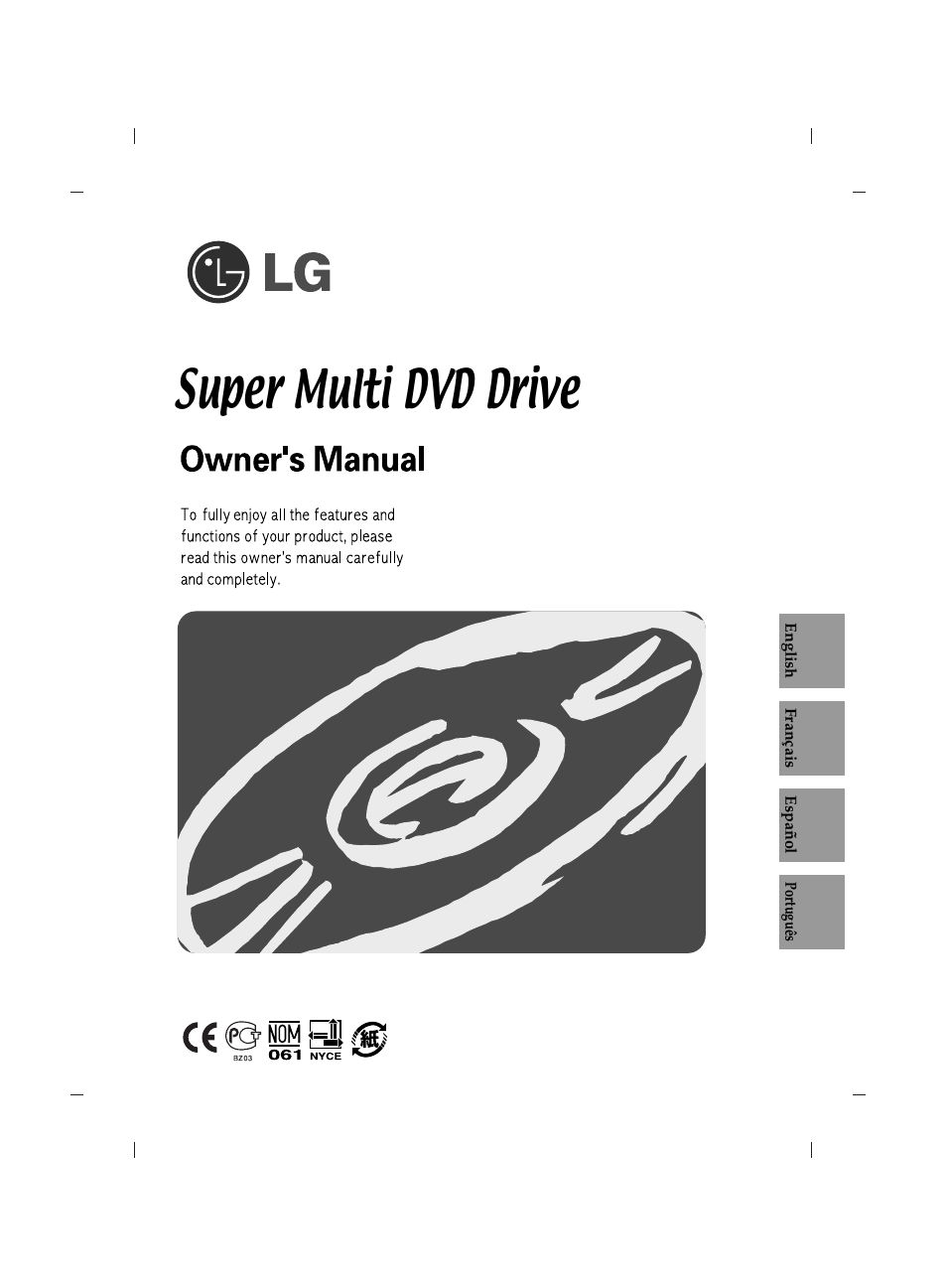 LG GH22NS50 User Manual | 13 pages