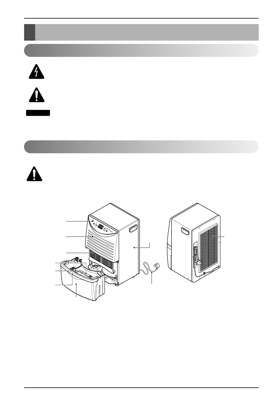 Instruction, Features symbols used in this manual | LG LHD45EL User Manual | Page 8 / 32