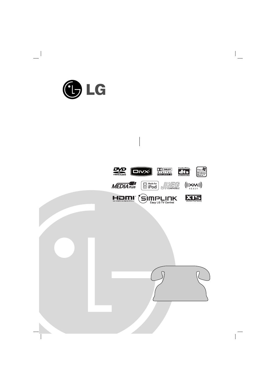 LG LHT754 User Manual | 33 pages