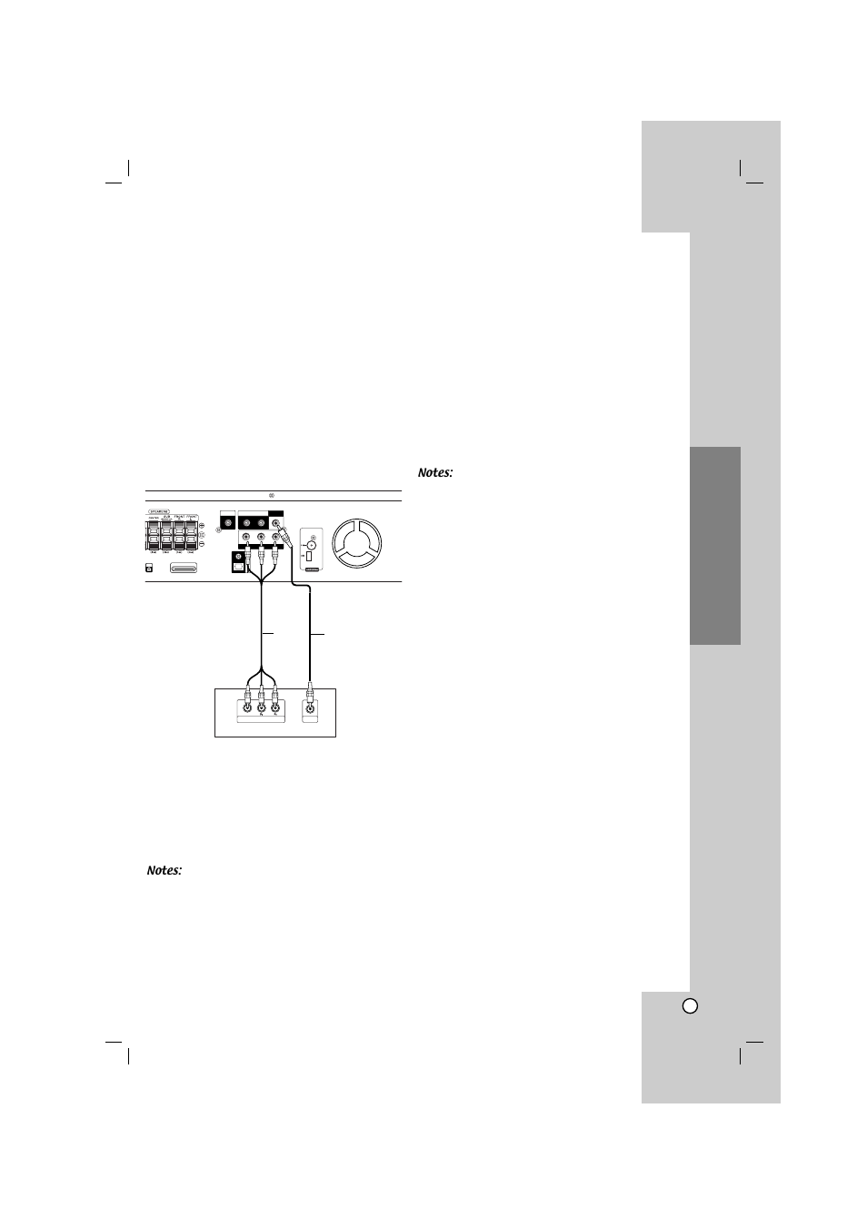 Setting up the unit, The unit connection, Installation and setup | Connection | LG LHT764 User Manual | Page 11 / 41