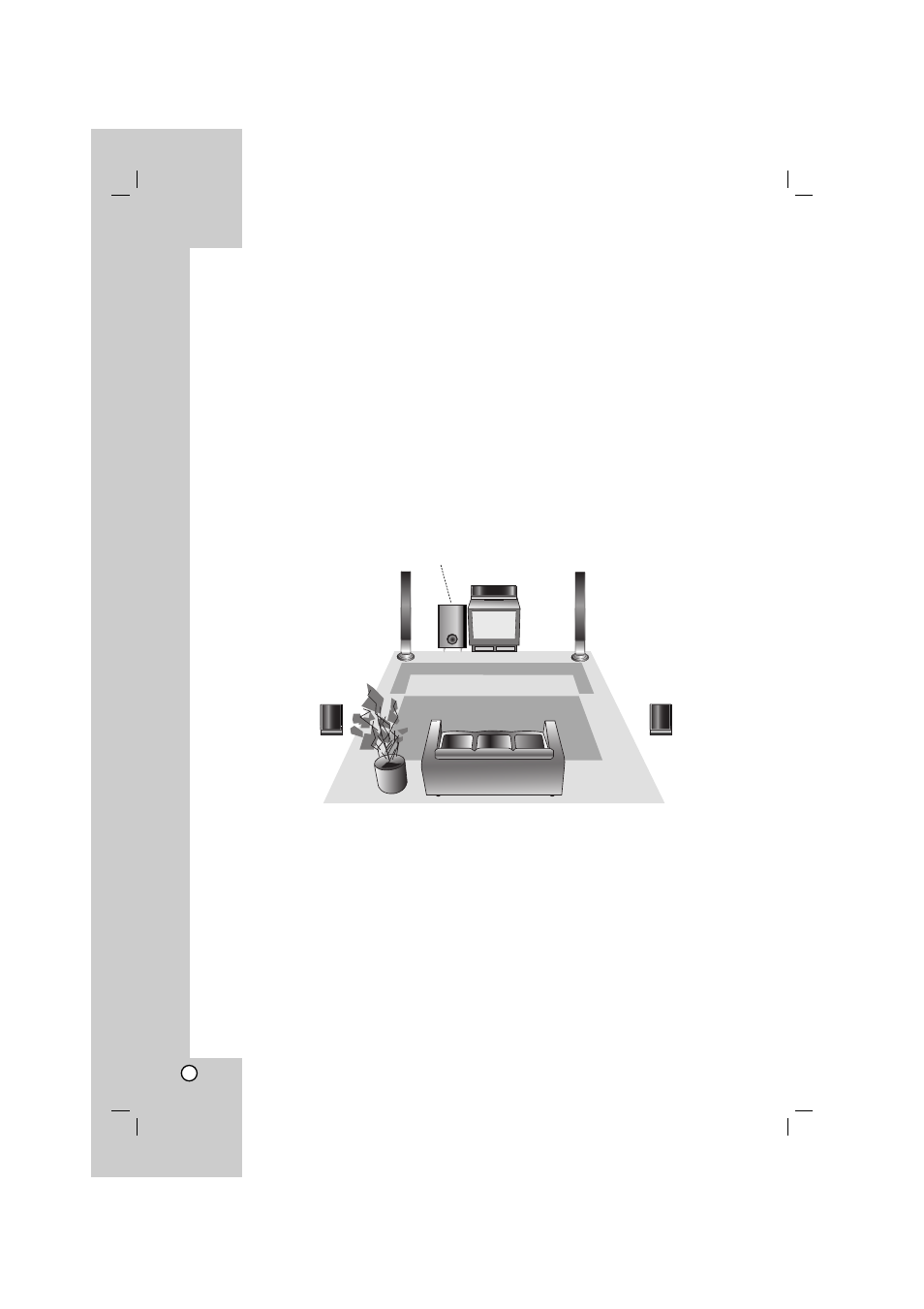 Speaker positioning | LG LHT764 User Manual | Page 16 / 41