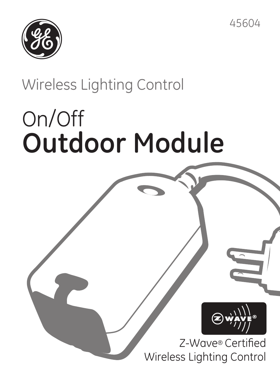 GE 45604 GE Z-Wave Outdoor Module User Manual | 14 pages