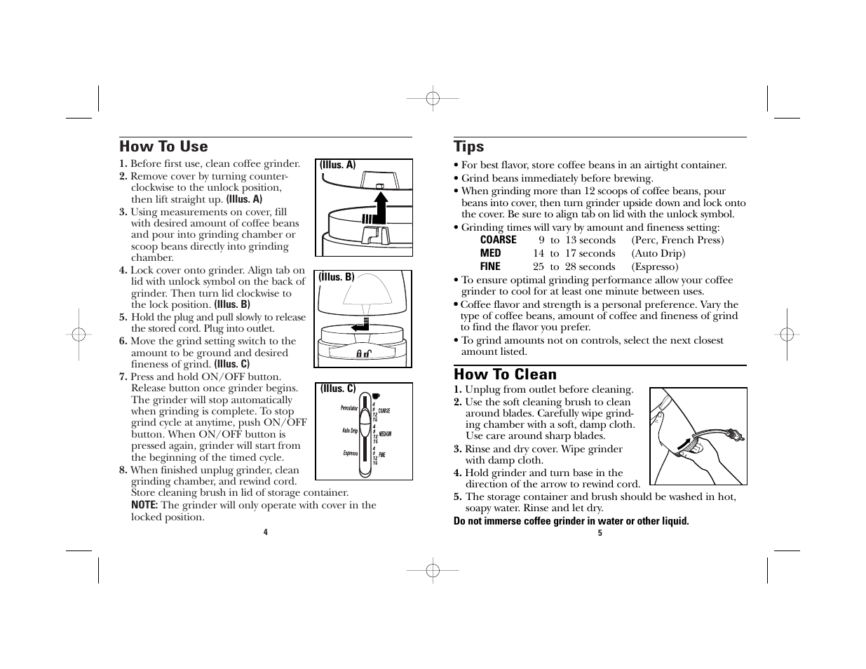 Tips, How to use, How to clean | GE 169028 User Manual | Page 3 / 8