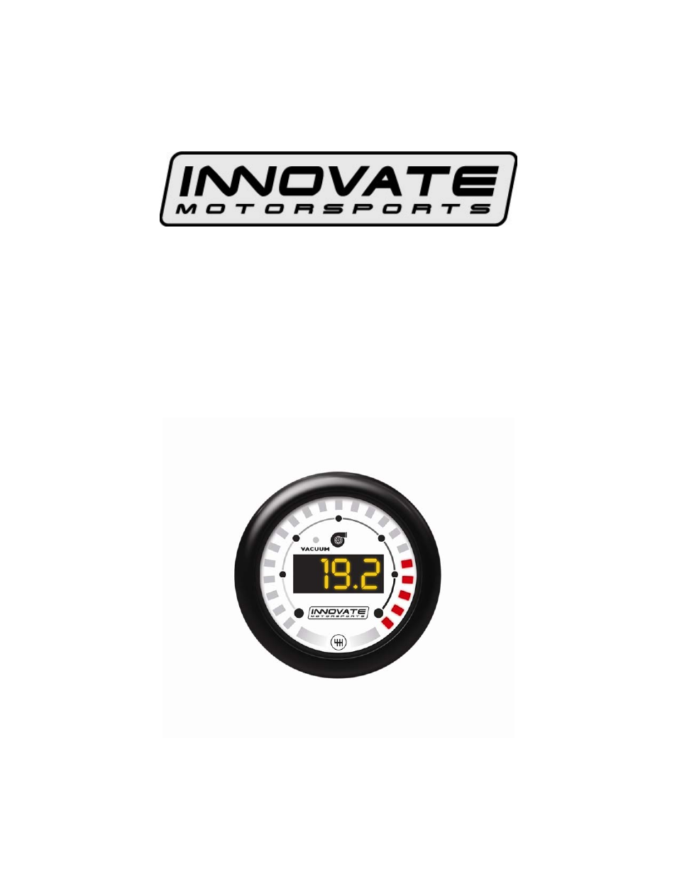 Innovate Motorsports MTX-D, Boost/Shift Gauge User Manual | 12 pages
