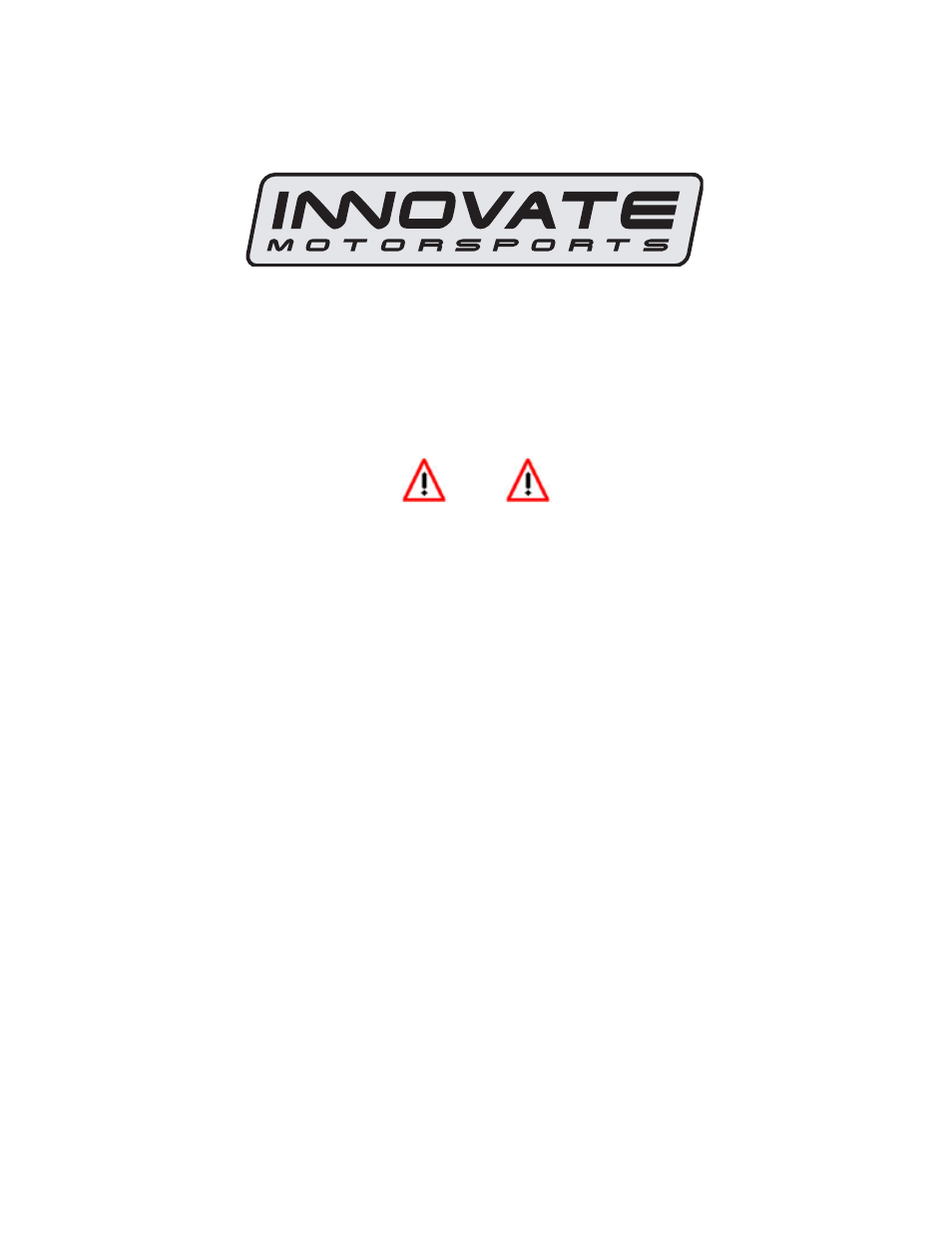 Innovate Motorsports MTX-L User Manual | 16 pages