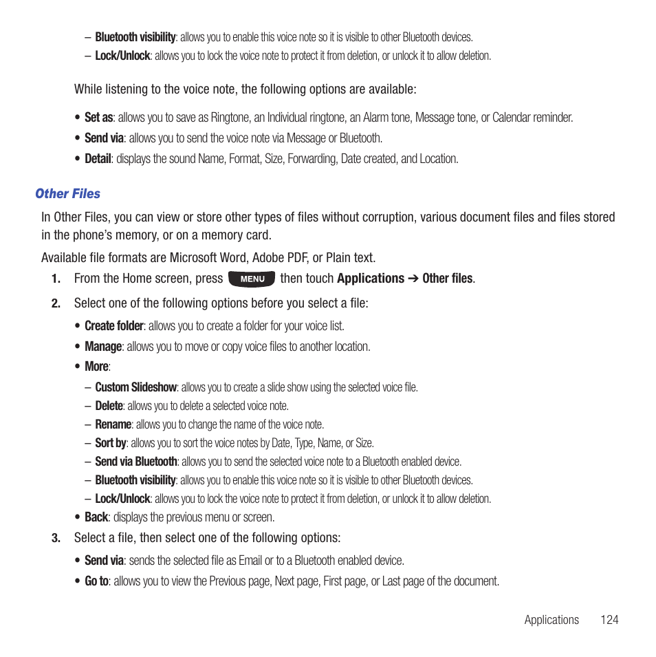 Samsung SGH-T669AAATMB User Manual | Page 127 / 217